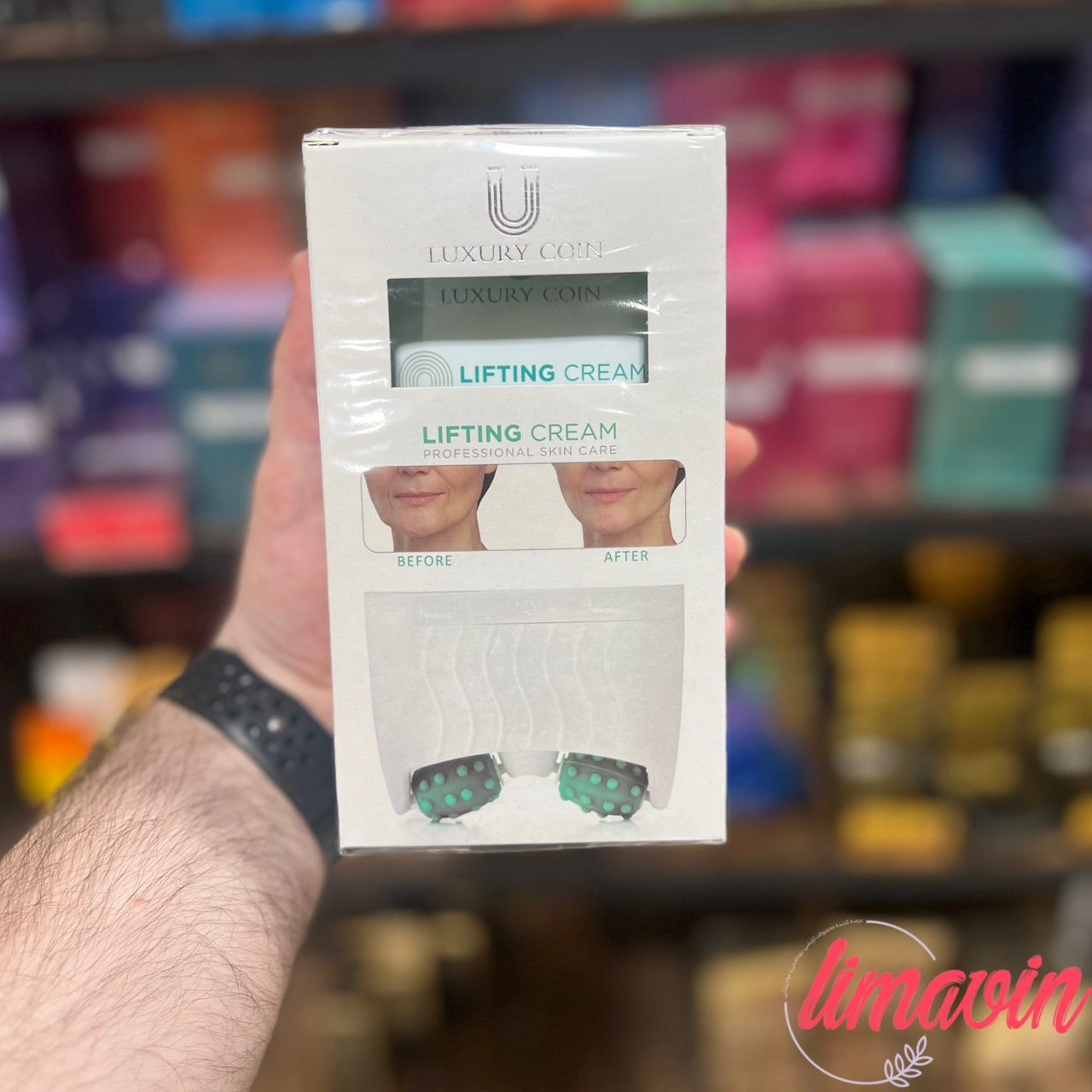 کرم لیفتینگ صورت و کوچک کننده کننده بینی لاکچری کوین