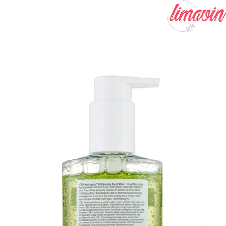 ژل شستشوی صورت لیمو Oil Balancing نوتروژینا