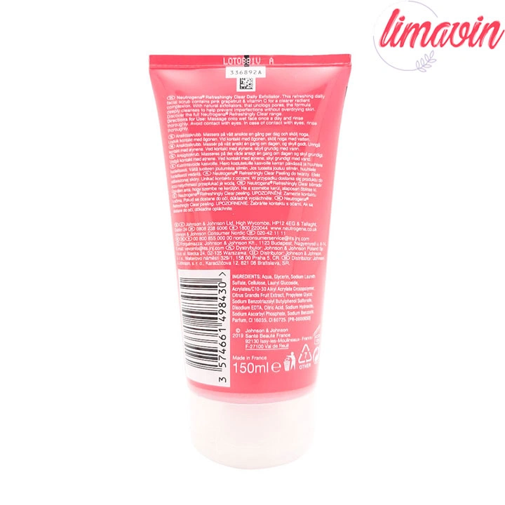 اسکراب لایه بردار نوتروژینا مدل Refreshingly