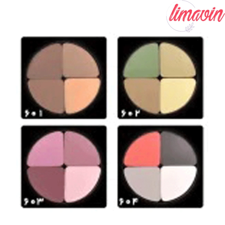 سایه چهار رنگ کریستال لاکچری کوین 601