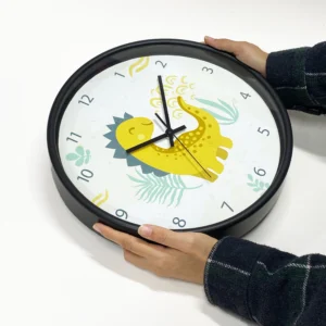 ساعت دیواری کودک سال بردز مدل دایناسور
