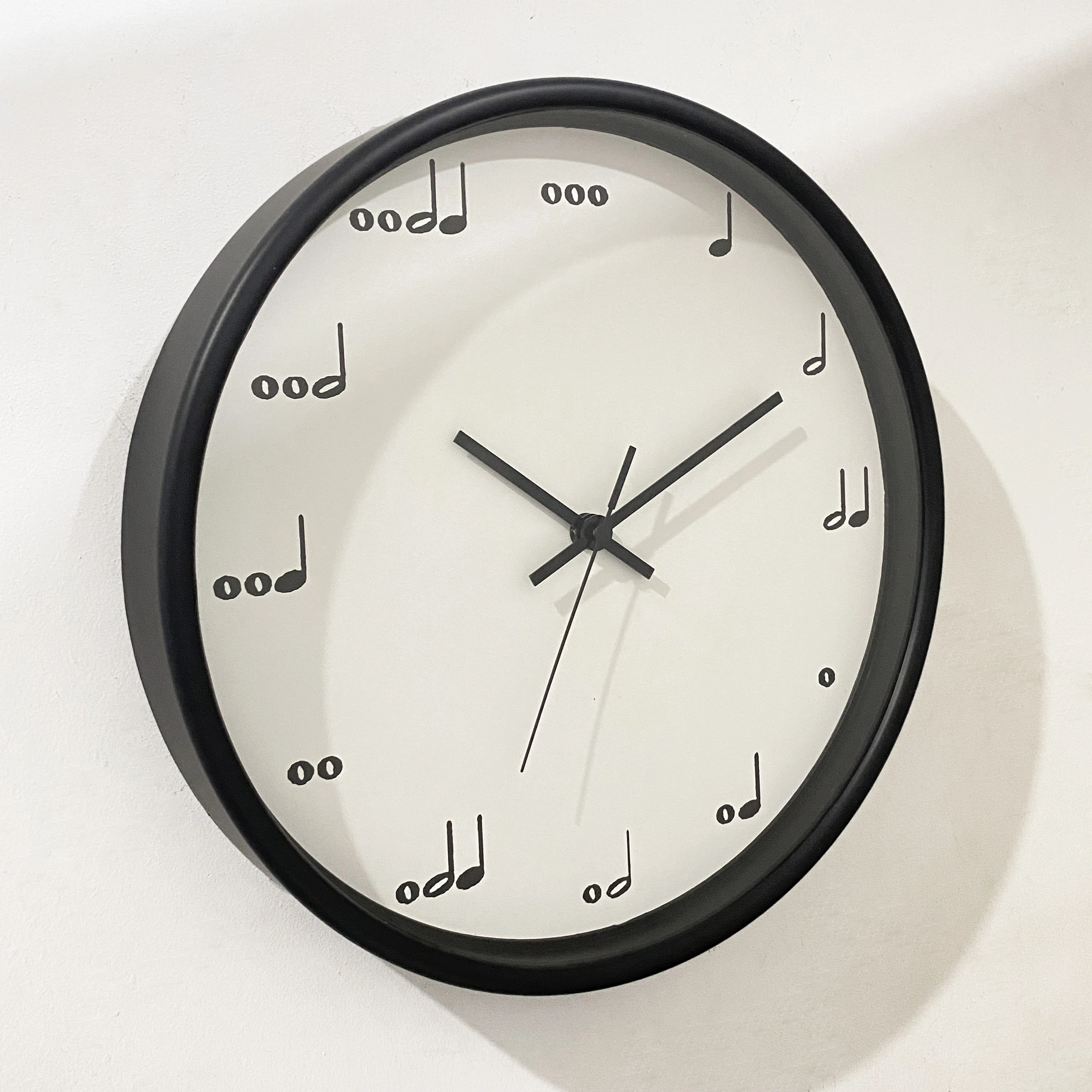 ساعت دیواری سال بردز مدل نت موسیقی