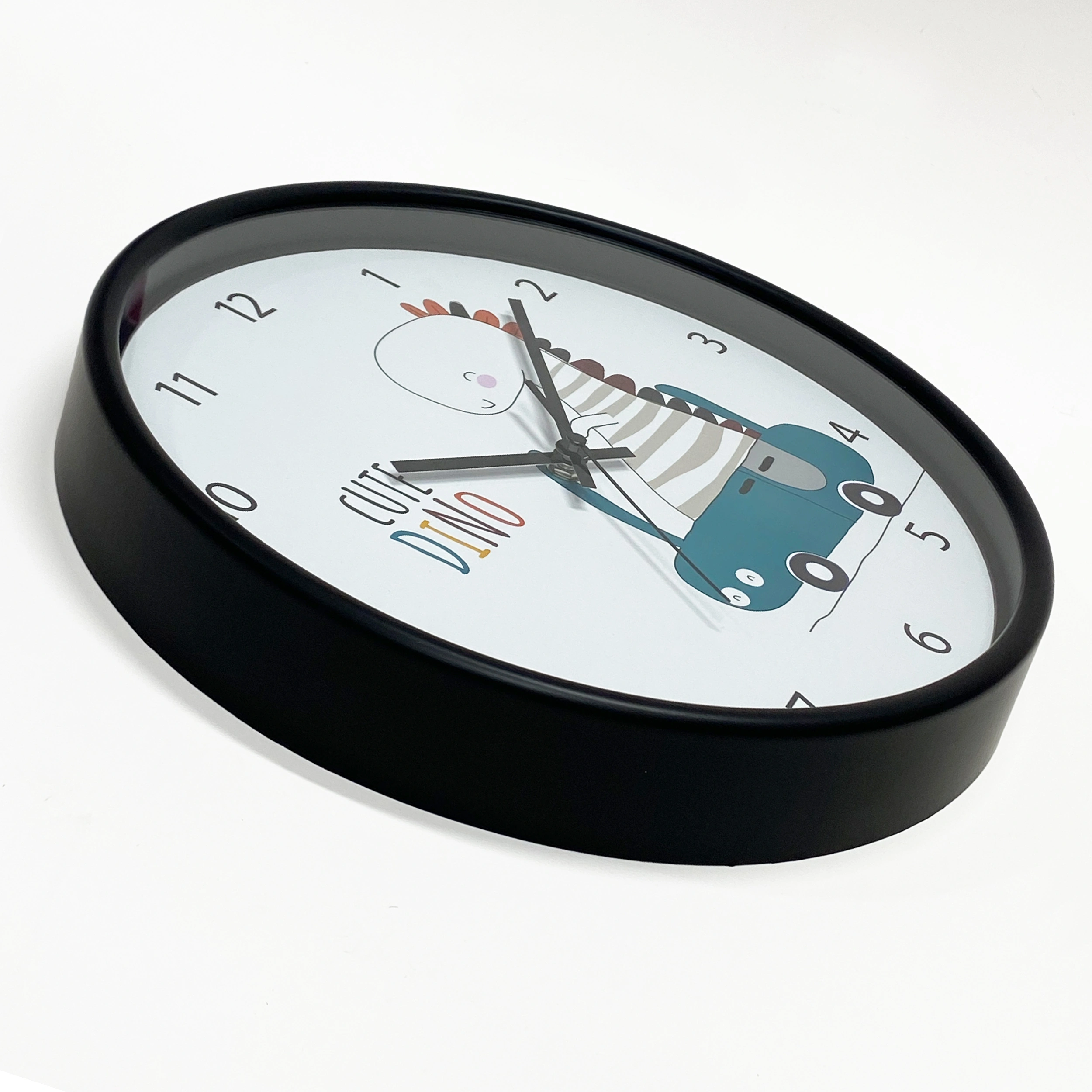 ساعت دیواری کودک سال بردز طرح دایناسور مدل CW-Cute Dino