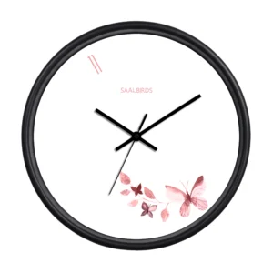 ساعت دیواری سال بردز طرح پروانه