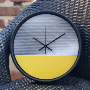 ساعت دیواری سال بردز طرح راه راه مدل CW-410