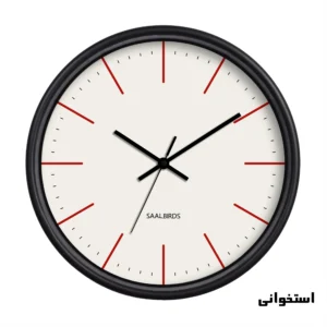 ساعت دیواری سال بردز طرح مدرن مدل CW-343