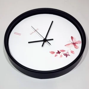 ساعت دیواری سال بردز طرح پروانه‌