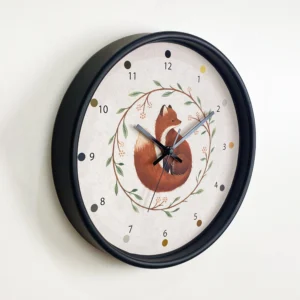 ساعت دیواری سال بردز مدل روباه پاییزی