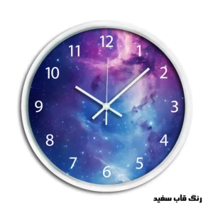 ساعت دیواری سال بردز طرح کهکشان مدل CW-Galaxy