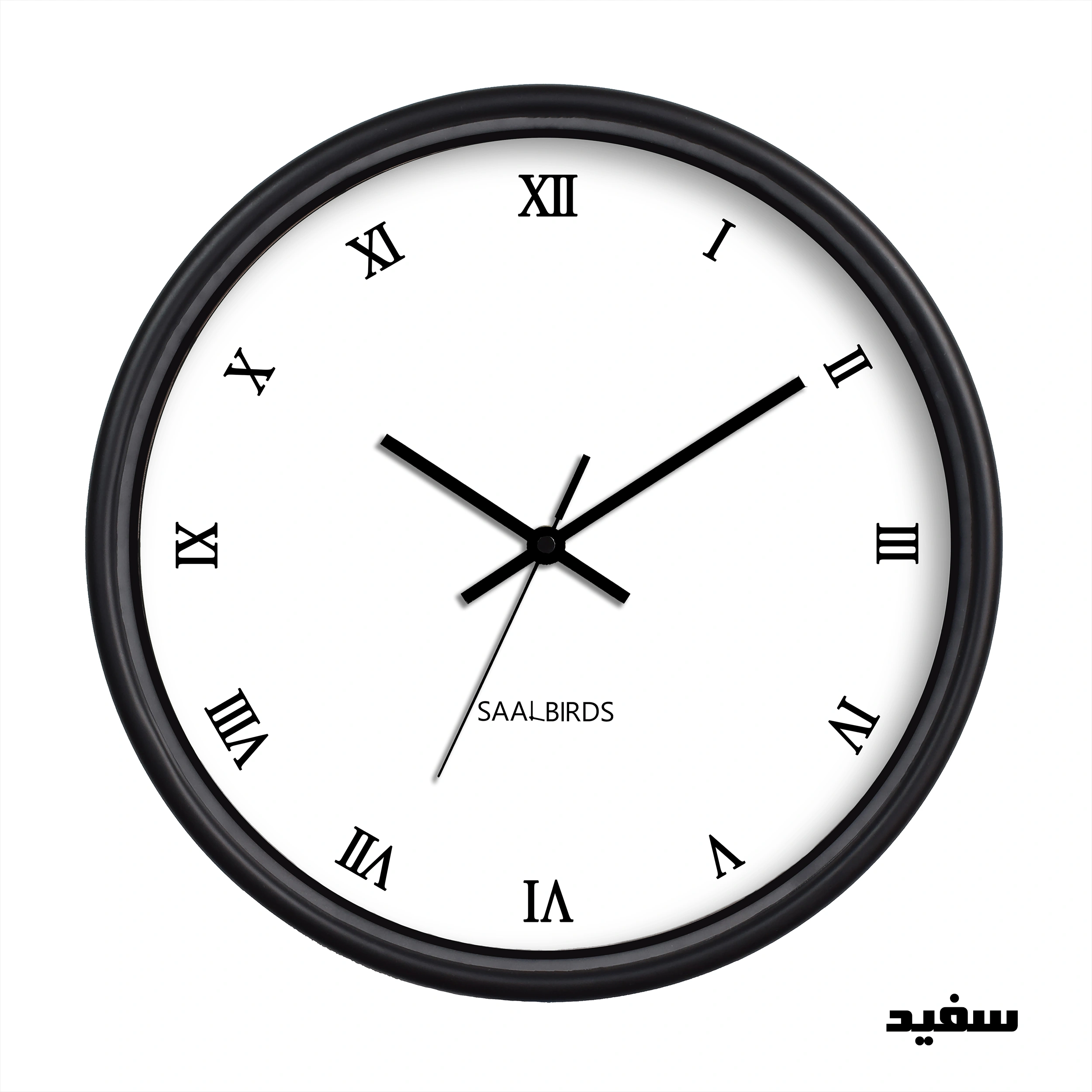 ساعت دیواری سال بردز طرح عدد رومي مدل CW-402