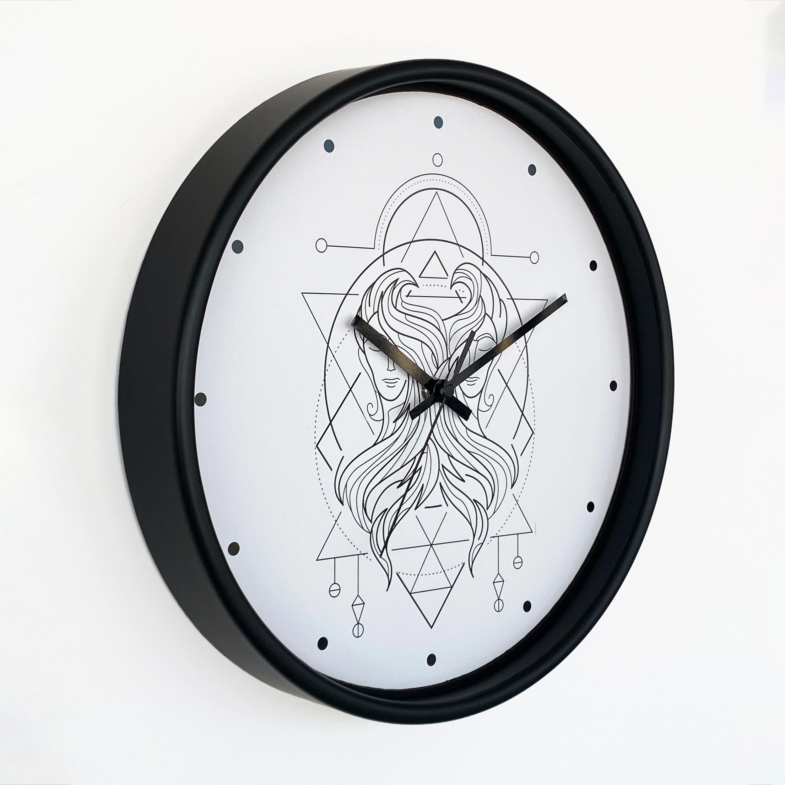 ساعت دیواری سال بردز طرح ماه تولد خرداد