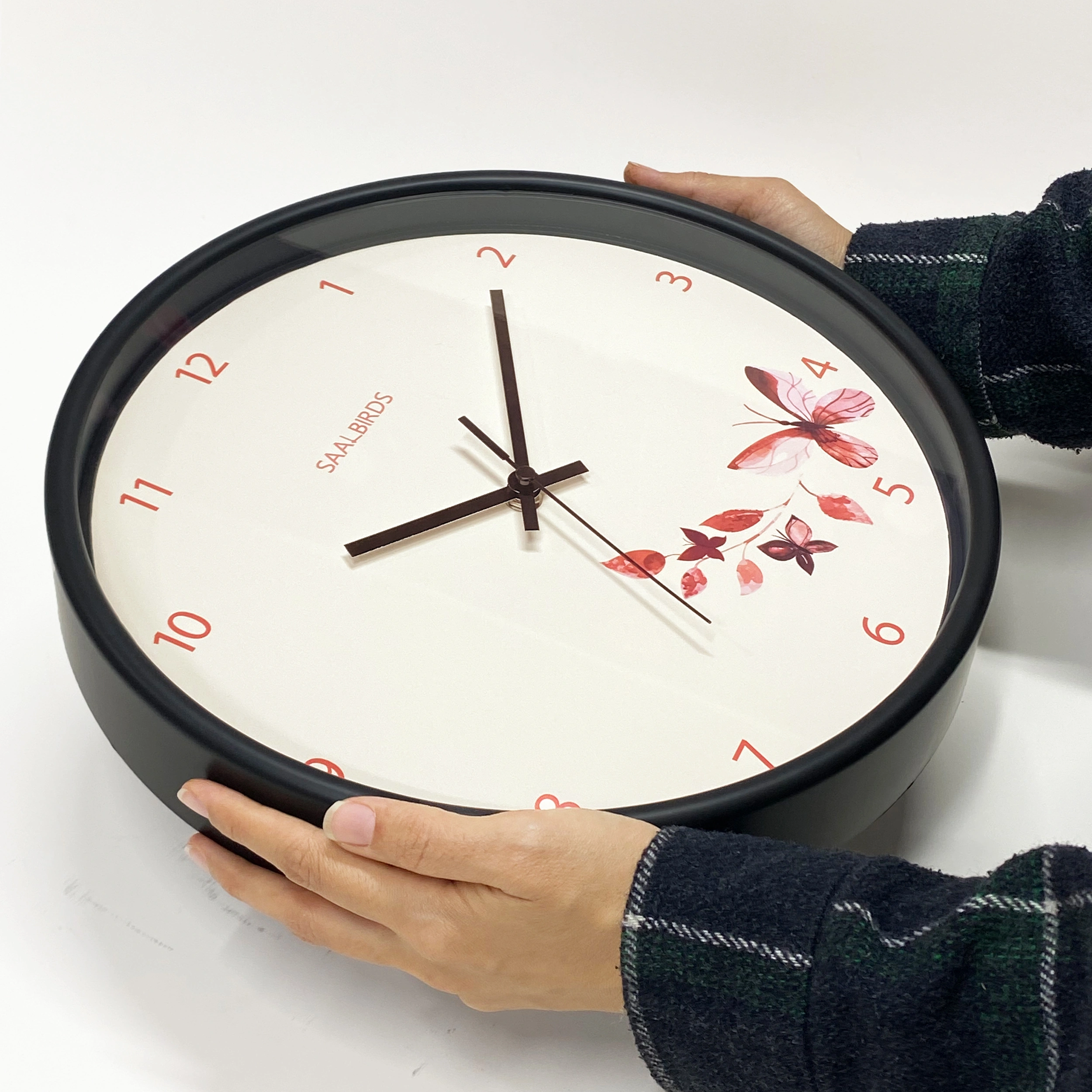 ساعت دیواری سال بردز طرح پروانه مدل CW-Butterfly