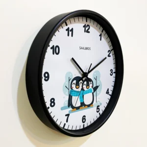 ساعت دیواری کودک سال بردز مدل پنگوئن