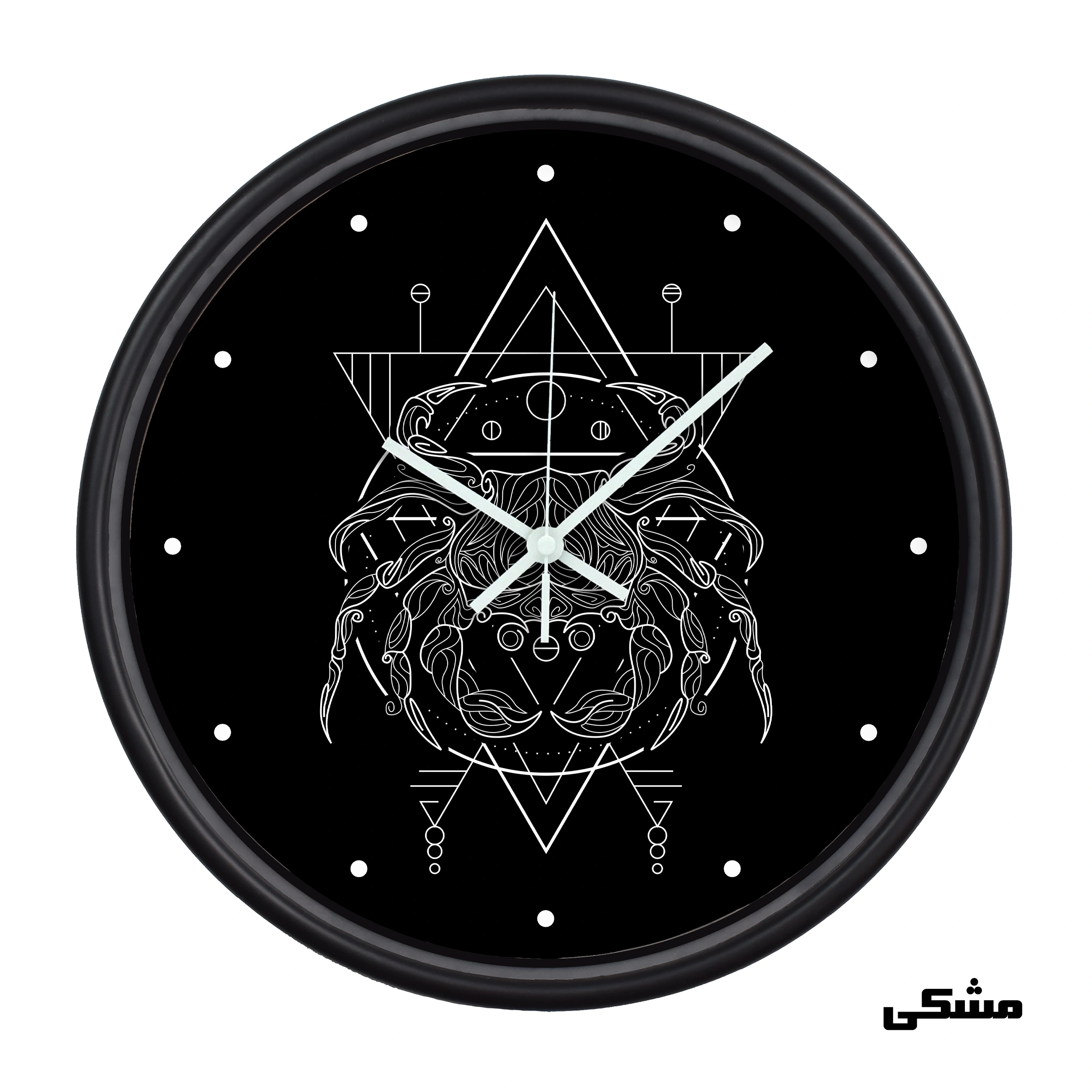 ساعت دیواری سال بردز طرح ماه تولد تیر