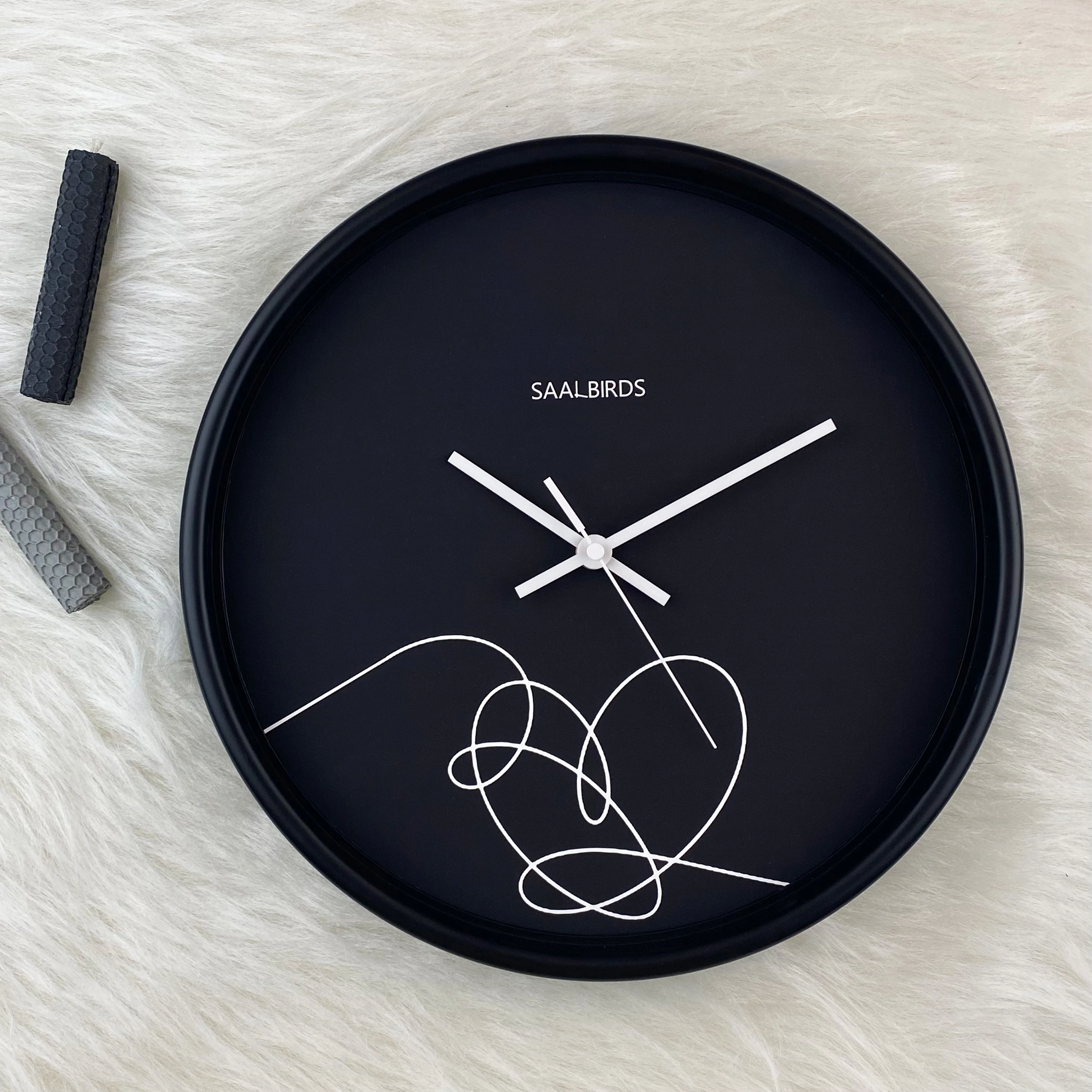 ساعت دیواری سال بردز طرح قلب