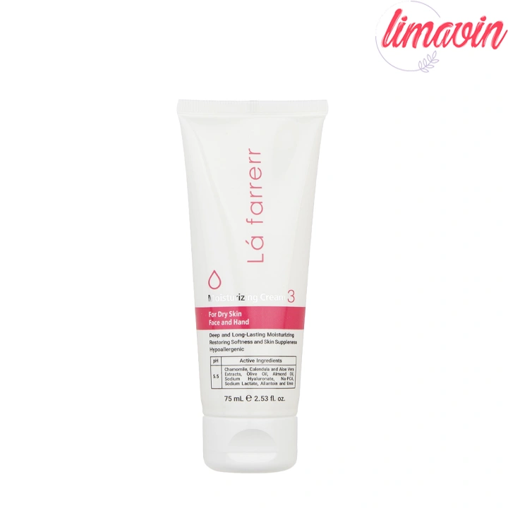 کرم مرطوب کننده و آبرسان دست و صورت لافارر پوست خشک