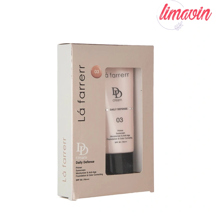 دی دی کرم رنگی لافارر SPF30 مدل 03 مناسب انواع پوست