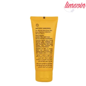 کرم ضد آفتاب بدون رنگ لافارر مدل SPF30 ، مناسب پوست چرب حجم 40 میلی‌لیتر