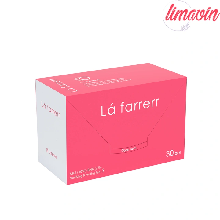 پد لایه بردار و پاکسازی کننده پوست 3 AHA(10%)-BHA(2%) لافارر