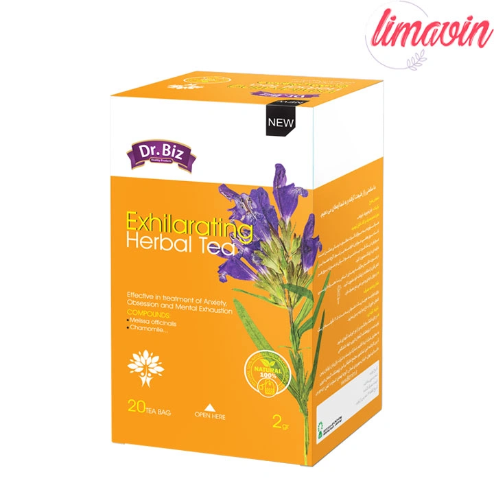 ساشه دمنوش مفرح بادرنجبویه دکتر بیز