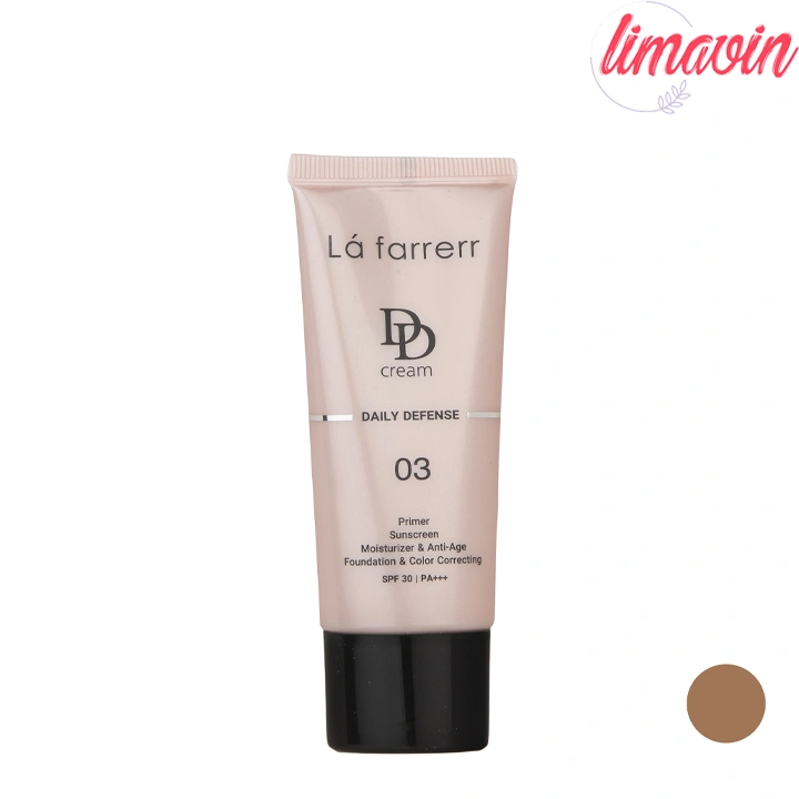 دی دی کرم رنگی لافارر SPF30 مدل 03 مناسب انواع پوست