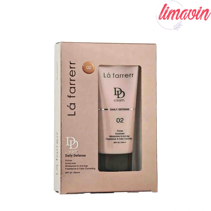 دی دی کرم رنگی لافارر SPF 30 02 انواع پوست