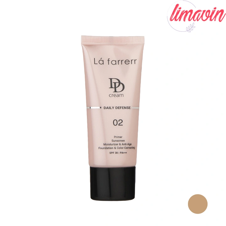 دی دی کرم رنگی لافارر SPF 30 02 انواع پوست