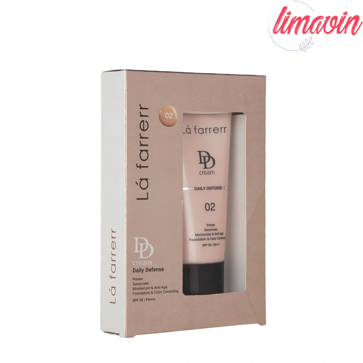 دی دی کرم رنگی لافارر SPF 30 02 انواع پوست