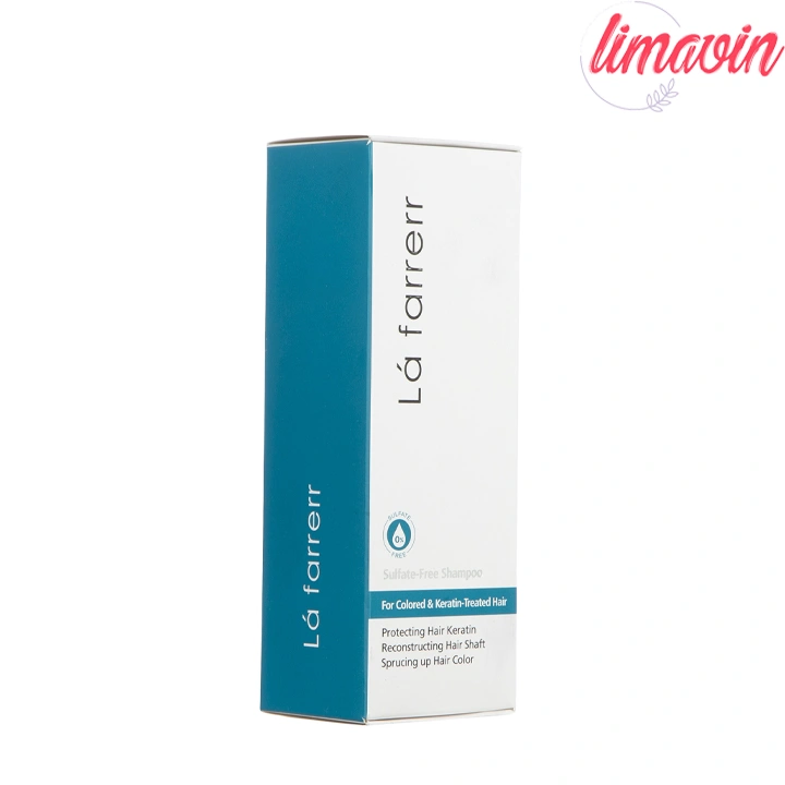 شامپو بدون سولفات لافارر کراتینه مو رنگ شده