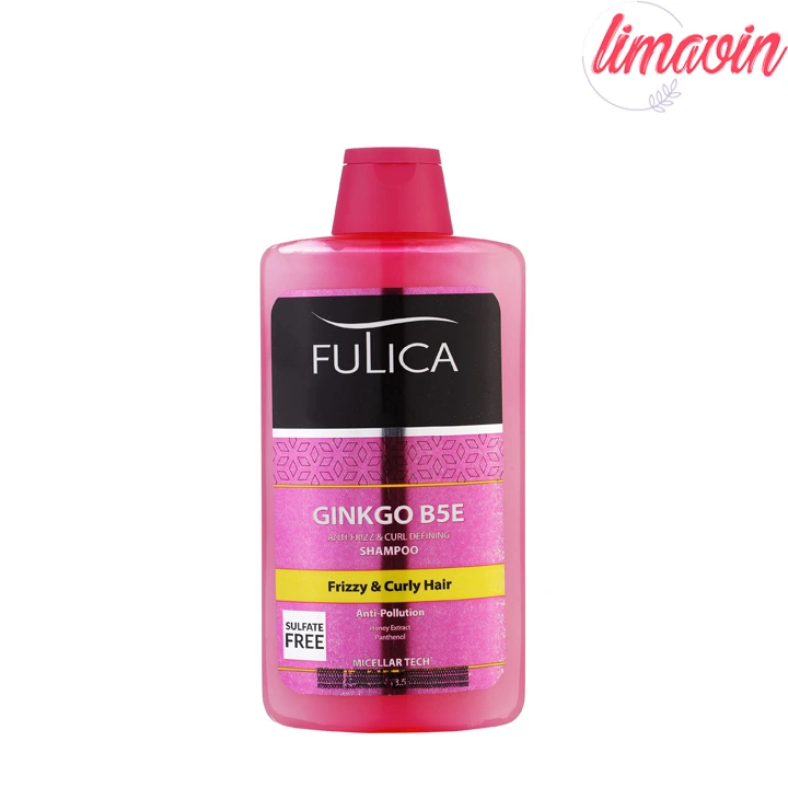 شامپو مو فولیکا مدل GINKGO B5E مخصوص موهای شکننده و مجعد