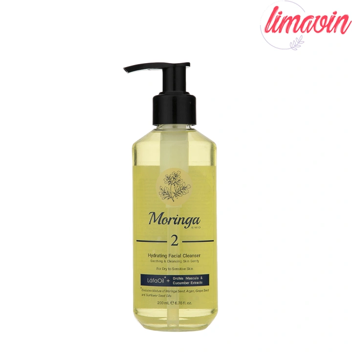 ژل شستوشوی و آبرسان صورت مورینگا اِمو