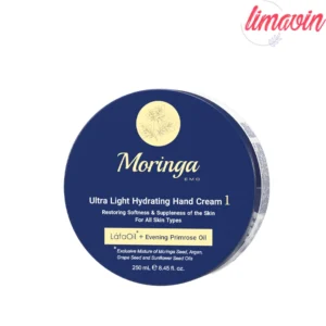 کرم دست فوق سبک و آبرسان مورینگا اِمو انواع پوست