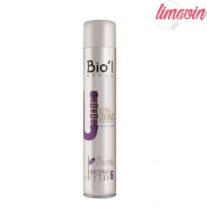 اسپری حالت دهنده مو بیول مدل Ultra Strong حجم 500 میلی لیتر