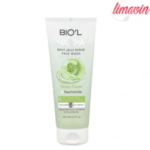ژل شست‌وشوی صورت بیول مدل matcha مناسب برای پوست معمولی حجم 200 میلی لیتر