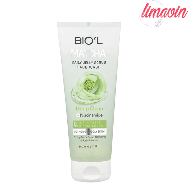 ژل شستوشوی صورت بیول مدل matcha مناسب برای پوست معمولی حجم 200 میلی لیتر