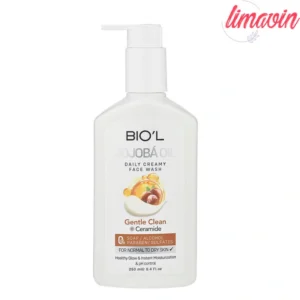 کرم شست‌وشوی صورت بیول مدل JOJOBA OIL مناسب برای پوست‌های معمولی و خشک حجم 250 میلی‌لیتر