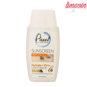 کرم ضدآفتاب رنگی دور چشم و صورت پیکسل SPF35 مدل Physical، حاوی محافظ UVA ،++PA و UVB، ضد پیری، مرطوب‌کننده، مناسب انواع پوست حجم 50 میلی‌لیتر