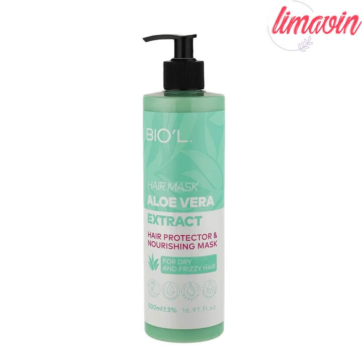 ماسک مو بیول مدل آلوئه ورا حجم 500 میلی لیتر