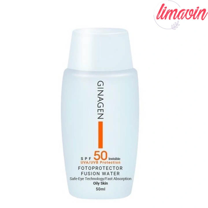 کرم ضدآفتاب ژیناژن مدل فیوژن لیکوئید، حجم 50 میلیلیتر