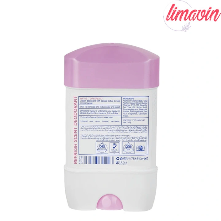 ژل شفاف ضد تعریق زنانه کامان مدل Deo Lady حجم 75 میلی لیتر