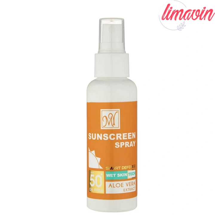اسپری ضدآفتاب بیرنگ مای SPF50 مدل Smart Defense مناسب انواع پوست، حجم 100 میلیلیتر