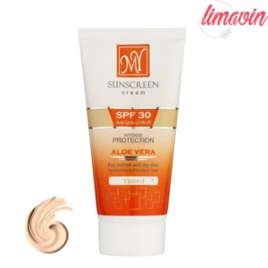 کرم ضدآفتاب رنگی مای مدل SPF30، مناسب پوستهای نرمال و خشک، حجم 50 میلیلیتر