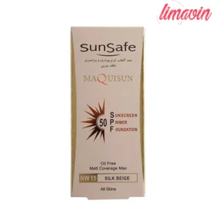 کرم ضدآفتاب رنگی سان‌سیف مدل NW15 مقدار 40 گرم