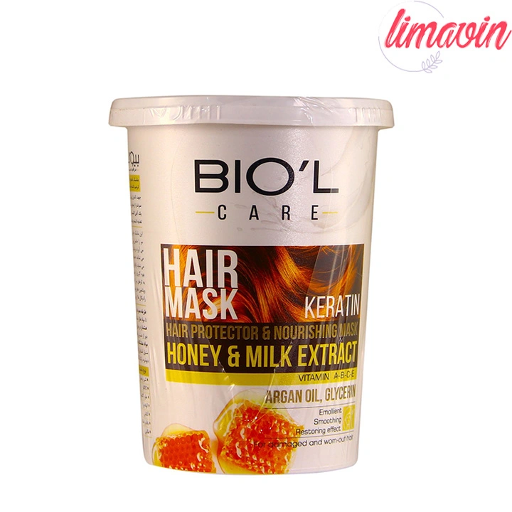 ماسک مو بیول مدل MILK & HONEY حجم 500 میلی لیتر