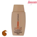 کرم ضدآفتاب ژیناژن SPF50 مدل 02، مناسب پوست‌های چرب، حجم 50 میلی‌لیتر