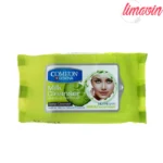 دستمال مرطوب کامان مدل شیرپاکن بسته 20 عددی