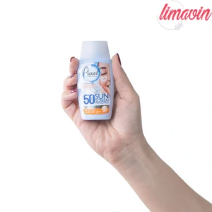 کرم ضدآفتاب بی‌رنگ پیکسل SPF50 مدل Sensitive، مناسب پوست‌های خشک و حساس، حجم 50 میلی‌لیتر