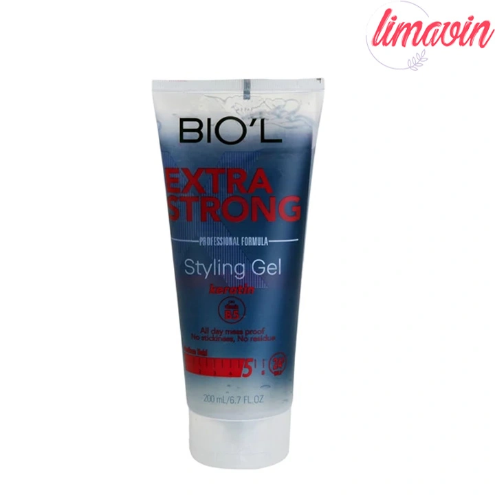 ژل مو بیول مدل EXTRA STRONG مناسب انواع مو حجم 200 میلی لیتر
