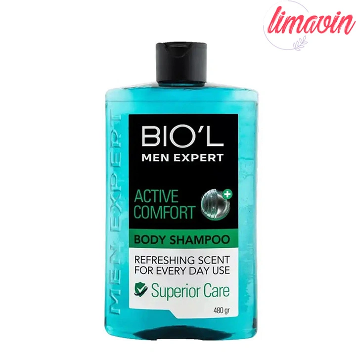 شامپو بدن بیول مدل اکتیو کامفورت وزن 480 گرم