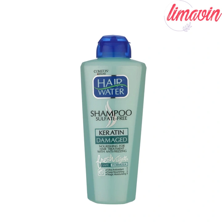 شامپو مو آسیب دیده کامان مدل Keratin حجم 400 میلی لیتر